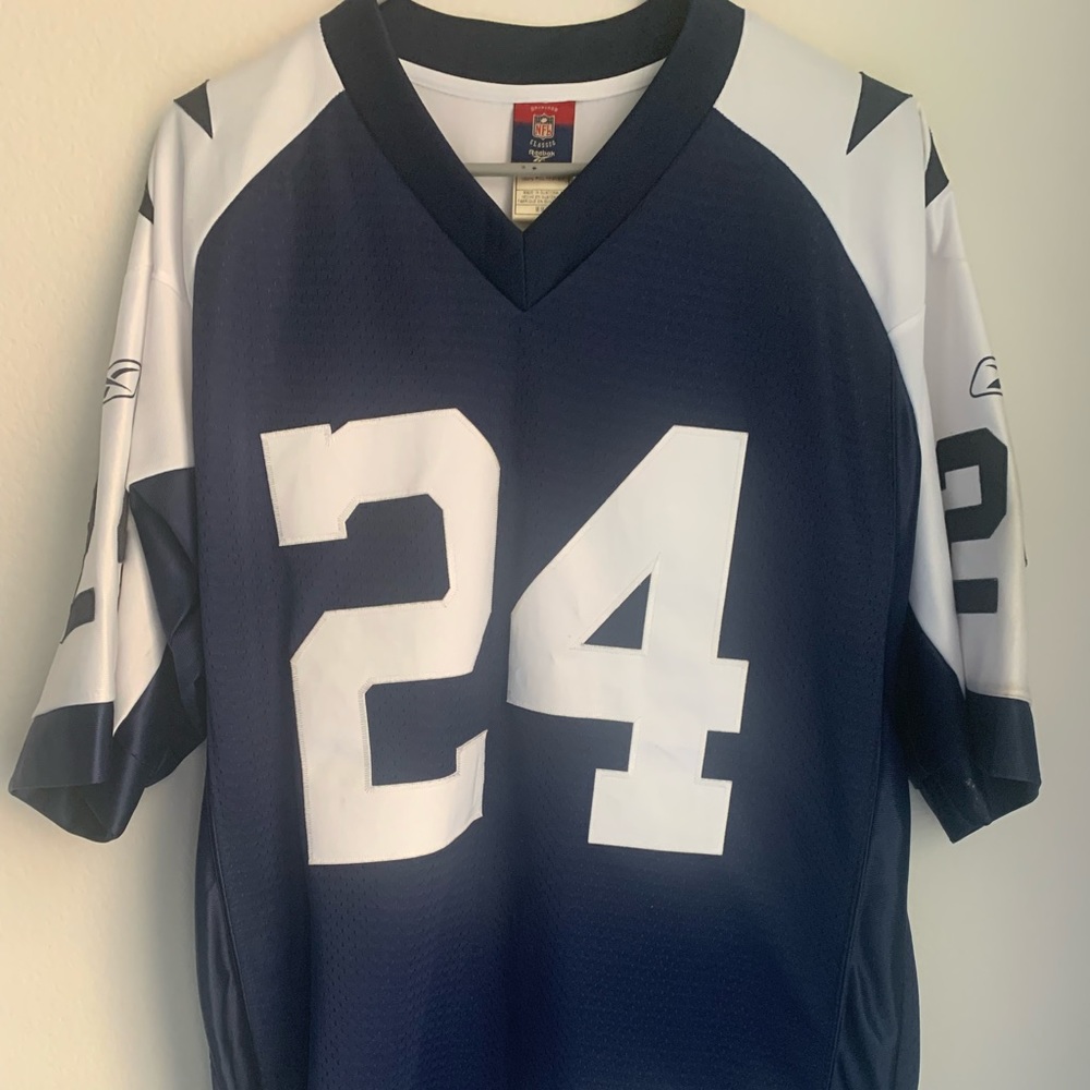 Men’s Reebok Dallas Cowboys Throwback Marion Barber Jersey